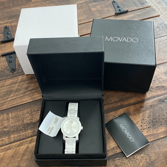 Movado Bold Ceramic Watch - Picture 2 of 10